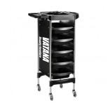 Візок перукарський для салонів краси Vatana Style Pro 578-003 на 5 робочих відділень