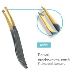 Скошений пінцет SPL 9320