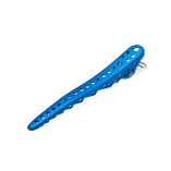 Затискач для волосся YSPark Shark Clip Blue Metal 106 мм