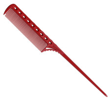 Гребінець YSPark YS 107 Tail Comb з хвостиком червоний