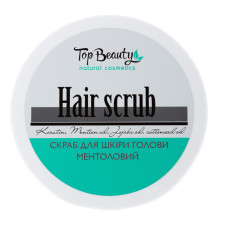 Скраб для шкіри голови Top Beauty Hair scrub ментоловий 250 мл