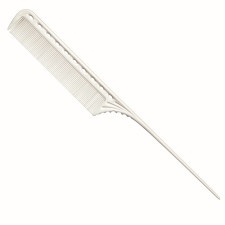 Гребінець YSPark YS 111 Tail Comb з хвостиком білий