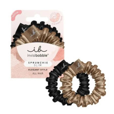Резинка-браслет для волосся Invisibobble Sprunchie Slim True Golden 2 шт