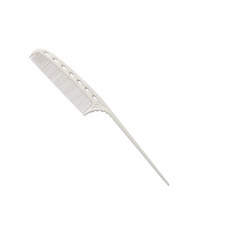 Гребінець YSPark YS 113 Tail Comb з хвостиком білий