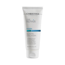 Зволожуючий крем для обличчя Christina Line Repair Hydra Elastin Collagen з еластином та колагеном 60 мл (CHR937)