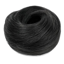 Резинка-пучок Kalipso Hair Bun Straight зі штучного волоcся чорна