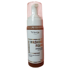 Пінка для вмивання двофазна Top Beauty Washing Foam Kombucha із комбучею 170 мл