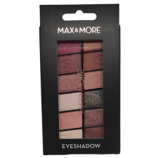 Палетка тіней для повік Max & More Eyeshadow Palette 12 кольорів