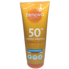 Сонцезахисне молочко Zenova Suncare Sunmilk Sensitive SPF 50 200 мл