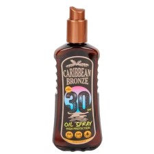 Сонцезахисна олія-спрей Caribbean Bronze Oil Spray SPF30 для засмаги 200 мл