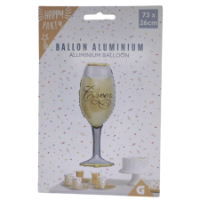 Повітряна фольгована куля Happy Party Ballon Aluminum Келих 73х26 см