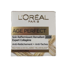 Омолоджуючий денний крем для обличчя L'Oreal Paris Age Perfect Expert Collagène для зрілої шкіри 50 мл