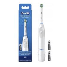 Електрична зубна щітка Oral-B Pro Battery Precision Clean біла