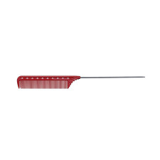 Гребінець YSPark YS 122 Tail Comb з хвостиком червоний