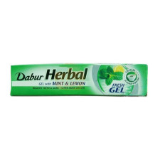 Зубна паста-гель Dabur Herb'L Лимон та м'ята 60 г + 20 г