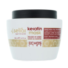 Маска для волосся Echosline Seliar Keratin з маслом арганії та кератином 500 мл