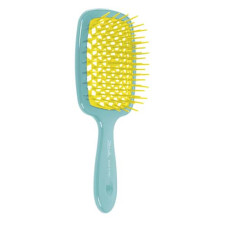 Щітка Janeke Superbrush 1830 бірюза-жовтий