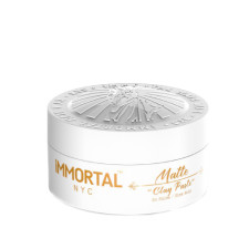 Матова глиняна паста для волосся Immortal Matte clay paste 150 мл