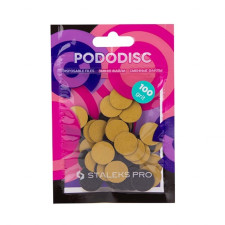 Змінні файли для педикюрного диска Staleks PRO Pododisk S 100 грит PDF-15-100 50 шт