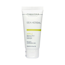 Яблучна маска Christina Sea Herbal Beauty Mask Green Apple для жирної та комбінованої шкіри 60 мл (7290100360583)