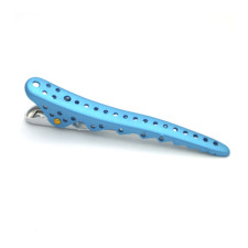 Затискач для волосся YSPark Shark Clip Light Blue Metal 106 мм