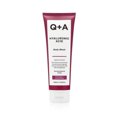  Очищувальний гель для тіла Q+A Hyaluronic Acid Body Wash з гіалуроновою кислотою 250 мл