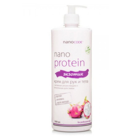 Крем для рук та тіла Nanocode NanoCollagen Екзотик 1000 мл