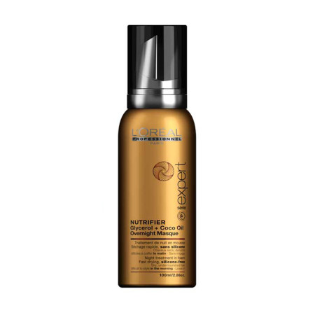 Маска нічна L'Oreal Professionnel Expert Nutrifier Overnight для сухого неслухняного волосся живильна 150 мл