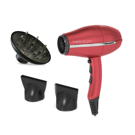 Фен для волосся Ga.Ma A11.UL3800DCHAL.RS G-Evo Ultra Light Halogen Ion