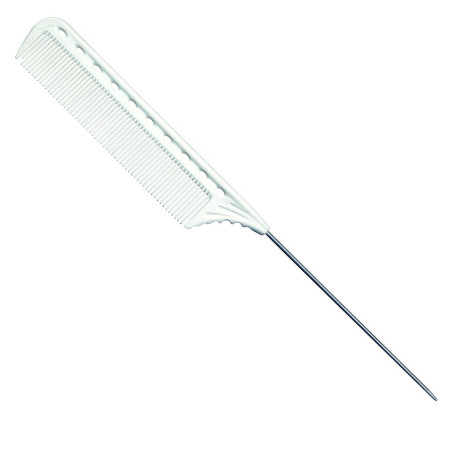 Гребінець YSPark YS 102 Tail Comb із хвостиком білий