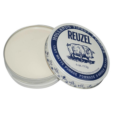 Глина для волосся Reuzel Clay Matte Pomade Strong Hold 113 мл