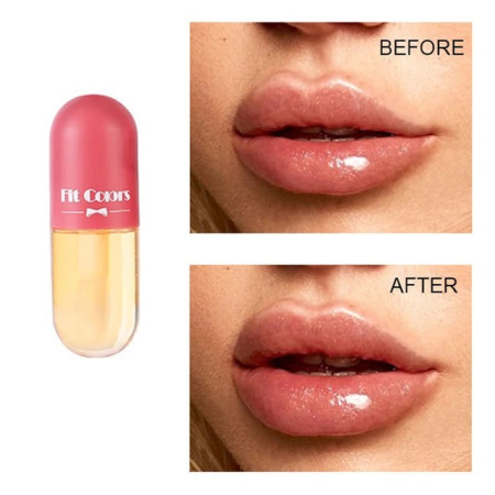 Зволожуючий блиск-плампер для губ Fit Colors Lip Gloss з ефектом збільшення губ 4 мл