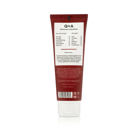 Зволожуючий очищувальний гель Q+A Hyaluronic Acid Cleanser Gel з гіалуроновою кислотою 125 мл