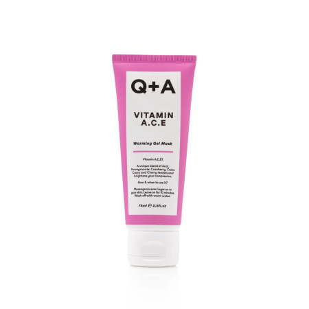 Маска для обличчя Q+A Vitamin A.C.E. Warming Gel Mask мультивітамінна 75 мл