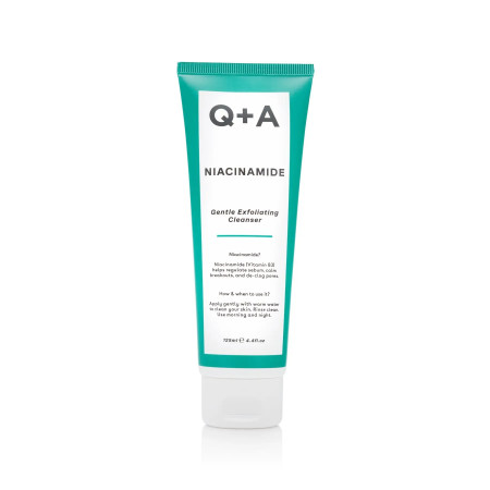 Відлущуючий гель для обличчя Q+A Niacinamide Gentle Exfoliating Cleanser з ніацинамідом 125 мл