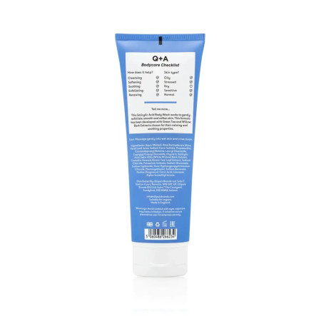 Очищувальний гель для тіла Q+A Salicylic Acid Body Wash з саліциловою кислотою 250 мл