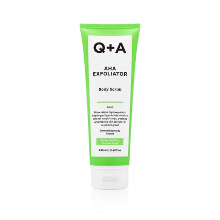 Скраб для тіла Q+A AHA Exfoliator Body Scrub із AHA-кислотами 250 мл