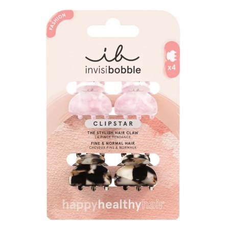 Заколка для волосся Invisibobble Clipstar Petit Four 4 шт