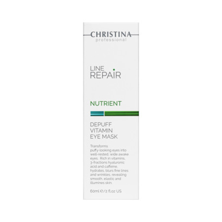 Вітамінна омолоджувальна маска Christina Line Repair Nutrient Depuff Vitamin Eye Mask для шкіри навколо очей 60 мл (CHR869)