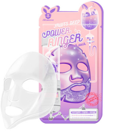Маска для обличчя Elizavecca Deep Power Ringer Mask Fruits фруктова 23 мл
