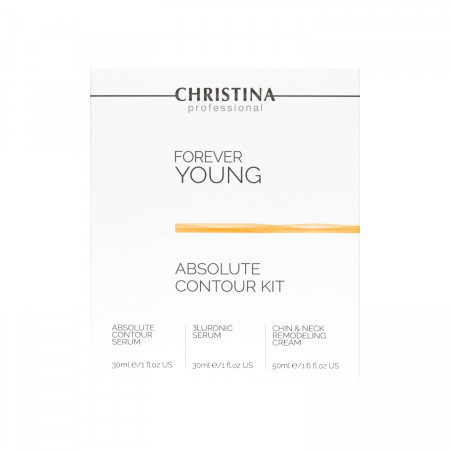 Набір для догляду за обличчям Christina Forever Young Absolute Contour Kit Бездоганний контур (30+30+50 мл) CHR555