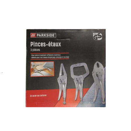Набір затискних кліщів Parkside Pinces-Etaux 3 шт