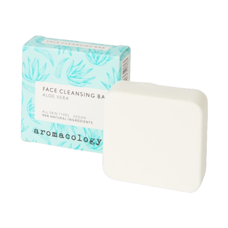 Натуральне мило для вмивання Aromacology Face Cleansing Bar Aloe Vera з Алое Вера 80 г