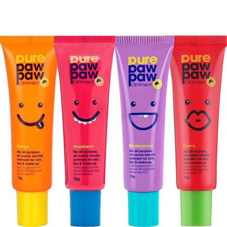 Набір відновлювальних бальзамів для губ Pure Paw Paw Four Pack 4х15 г