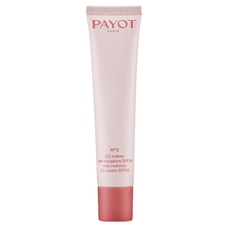 Коригуючий СС-крем для обличчя Payot Creme N°2 CC Cream Anti-Rougeurs SPF 50 для зняття почервоніння шкіри 40 мл
