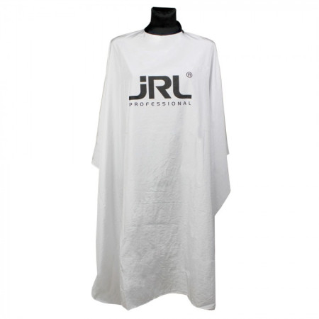 Пеньюар JRL Neocape із силіконовим комірцем білий (JRL-AN31024)