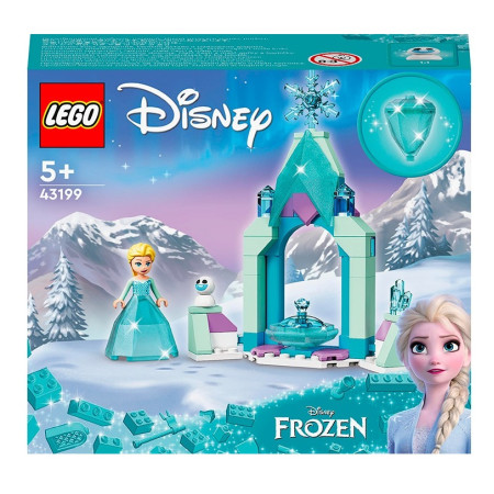 Конструктор LEGO Disney Princess Frozen Двір замку Ельзи 5+ 53 деталі(43199)