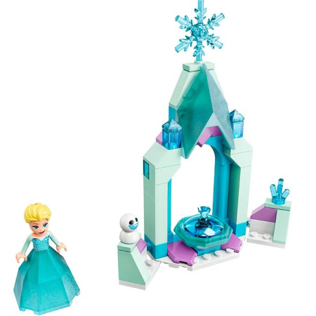 Конструктор LEGO Disney Princess Frozen Двір замку Ельзи 5+ 53 деталі(43199)