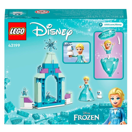 Конструктор LEGO Disney Princess Frozen Двір замку Ельзи 5+ 53 деталі(43199)