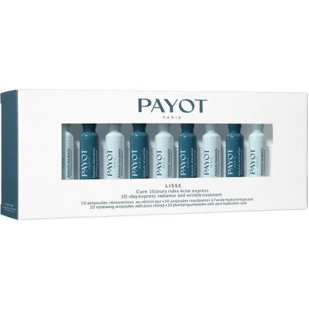 Експрес-догляд проти зморшок Payot Lisse Cure 10 Jours Rides Eclat Express з гіалуроновою кислотою та ретинолом 20 х 1,5 мл